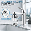 360° Swivel Faucet Filter Set with 3 Replacement Cartridges