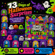 🔥LAST DAY 50% OFF - 🎃NeeDoh Funky Frights Squish-O-Ween Countdown | 13 Days Halloween Surprise Squishy Toy Calendar