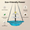 🌸Spring Promotion--Solar Powered Hanging Bird Bath Fountain