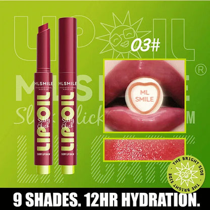Silky Click Lip Care Hydrating Lip Gloss with Radiant Mirror HIGH-Shine