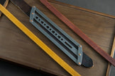 🎖️Adjustable Leather Belt Hole Punch | Stainless Steel Ruler Tool for Belts & Straps