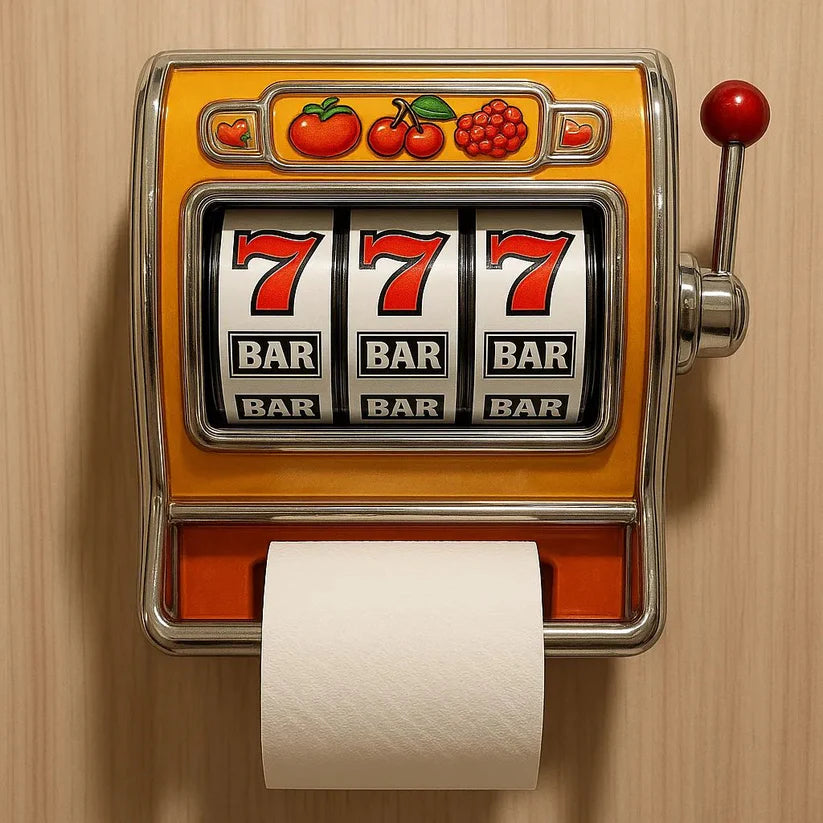 🔥Limited Edition🎁Slot Machine Toilet Roll Holder