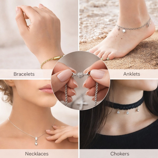 💥Magnetic Necklace Clasps and Closures，Best gifts