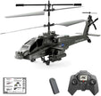 3.5 Channel Military RC Helicopters with LED Light, Altitude Hold, One Key Take Off/Landing