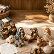 ✨ DIY Patchwork Nativity Scene Sewing Kit