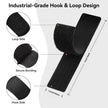 Heavy Duty Water-Resistant Reusable Self-Adhesive Double-Sided Hook-and-Loop Strips