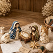 ✨ DIY Patchwork Nativity Scene Sewing Kit