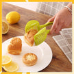 Creative Kitchen Slice Cutting Tool, Food‑Grade Aluminum Alloy Hand‑Held Slicer, Quick Slicing Holder for Lemon, Tomato, Onion & Soft Fruits Vegetables