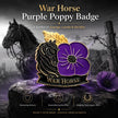 🎁 Limited Edition War Horse Purple Poppy 111th Anniversary Remembrance Brooch