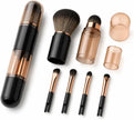 6-in-1 Portable Makeup Brush Set – Beauty Essentials On the Go