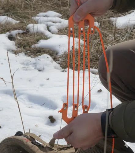 Homegood™ Palan de gibier ultraléger 4:1 - Système de poulie robuste de 36,8 g