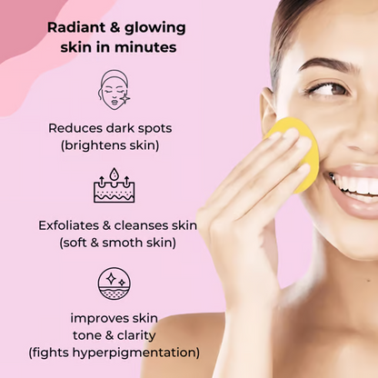 🍋LAST DAY 49% OFF🔥Turmeric Kojic Acid Cleansing Pads