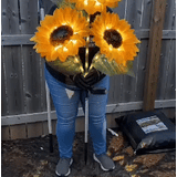 🔥Hot Sale 49% off🌟🌻 Solar Powered LED Sunflower Garden Lights Set