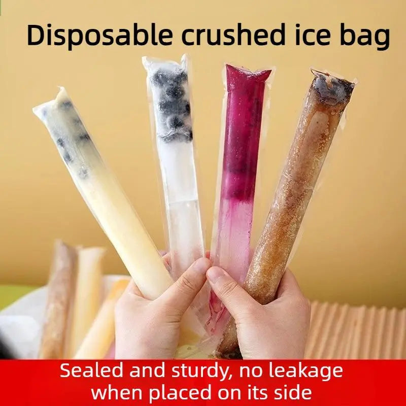 100 PCS Food-grade disposable popsicle bags