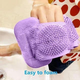 🛁 Silicone Back Scrubber Towel – Reach Every Inch With A Better Shower Clean ✨