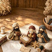 ✨ DIY Patchwork Nativity Scene Sewing Kit