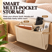 🔥 50% OFF Bedside Hanging Organizer – Keep Essentials Within Reach
