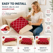 🛋️ Waterproof Outdoor Patio Sofa Cushion Covers 🔥