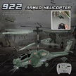3.5 Channel Military RC Helicopters with LED Light, Altitude Hold, One Key Take Off/Landing