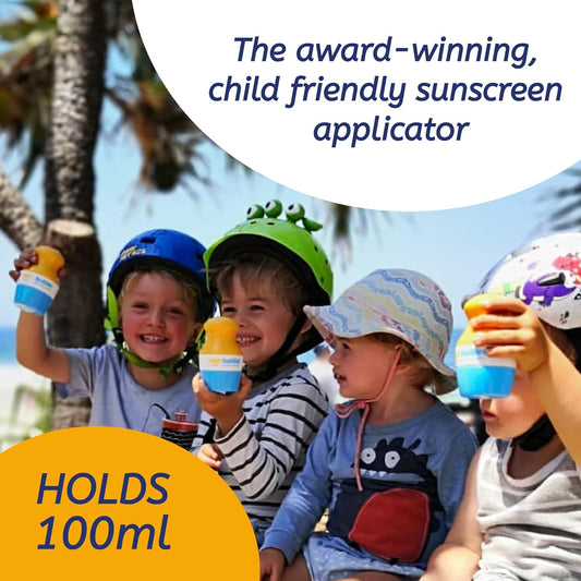 Sunscreen Applicator - Refillable Roll on Sponge Sunscreen & Lotion Applicator