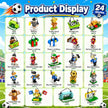2026 World Cup Soccer Building Blocks Advent Calendar - 24 Pack Mystery Blind Box Toy Set with 10 Figures, Playable Field & Keychains (712 PCS)