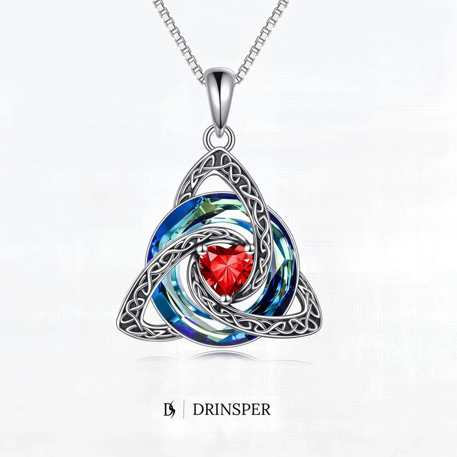 🛡️ Celtic Birthstone Shield: Wear Your Protection & Story ✨