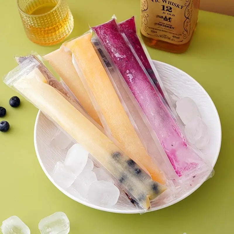 100 PCS Food-grade disposable popsicle bags