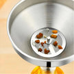 Universal Wide-Mouth Kitchen Funnel with Strainer