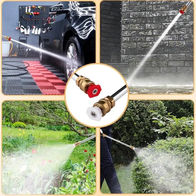 🔥BUY 2 FREE SHIPPING - Jet Nozzle Power Washer for Garden Hose