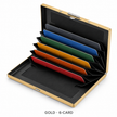 🔥RFID-Blocking Stainless Steel Card Wallet – Organized, Secure & Pocket-Ready 🔒