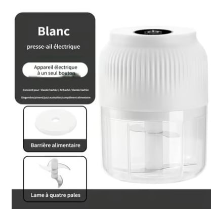 Cordless Multifunctional Mini Electric Garlic Chopper