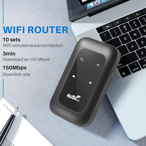⏰Last day Promotion 🔥Portable 5G WiFi Router – High-Speed Mobile Wireless Internet Hotspot