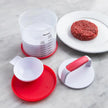 Perfect Burger Press Set – Press & Store Up to 6 Burgers, Non-Skid Base, Non-Stick Coating