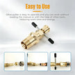 Compression Sleeve Puller Tool for 1/2' & 3/4' Brass Pipes, Rust-Resistant Ferrule Remover, Pipe Ring Extraction Kit for Corroded/Frozen Supply Stops, Removes Nut & Ferrule Safely – No Pipe Damage (Fits NPT 1/2', 3/4')