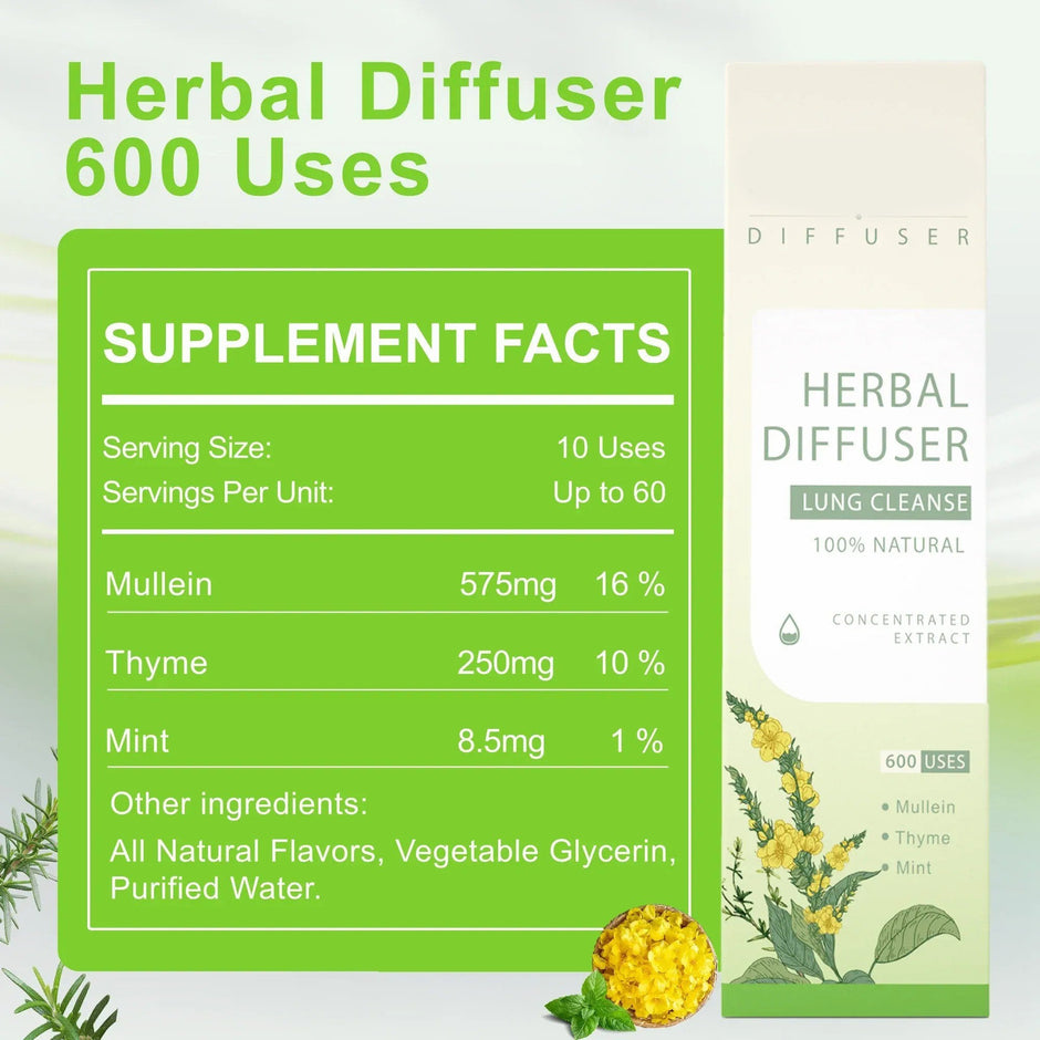 Hot Sale 70% OFF !⚡50K+ SOLD!🔥🔥Pure Herbal Diffuser for Natural Health Support