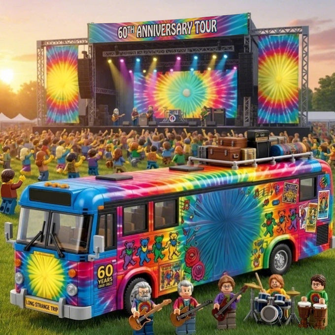 Grateful Dead 60th Anniversary Collector Building Set