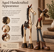 Whimsical Western Cowboy & Horse Figurine Duo 🤠🐴