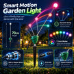 RGB Dancing Firefly Garden Lights – 7-Color Motorized Outdoor Landscape Stake Lights