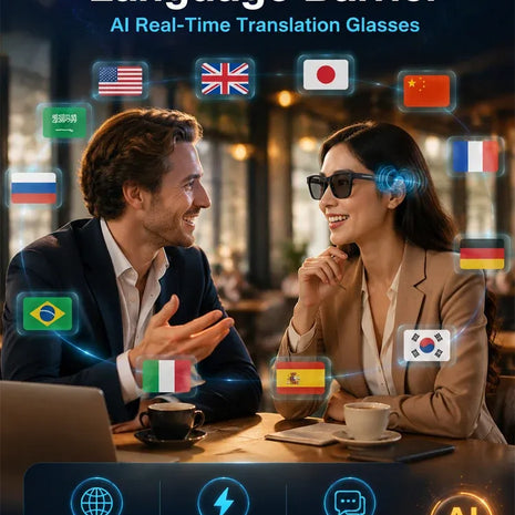 AI Smart Bluetooth Glasses