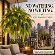 💥 50% OFF💛 Glowing Boston Ferns with Lights✨ Zero Watering & Maintenance
