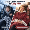 🔥 Wearable Heated Blanket – Stay Warm, Keep Your Hands Free