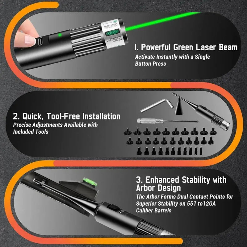 Precision Red/Green Laser Kit