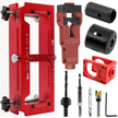 Solid CNC Aluminum Door Hinge Mortiser Jig Kit - Fits 2.5