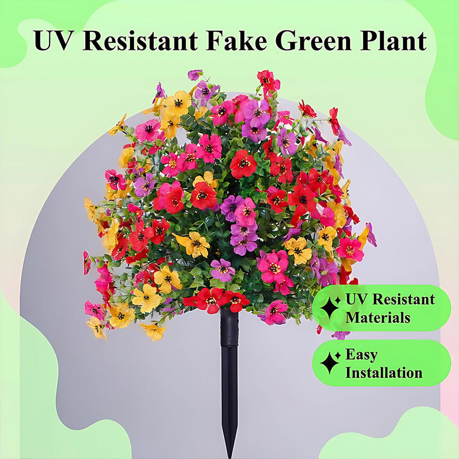 💐No-Fade Outdoor Hanging Flowers🌸☀️– Effortless Beauty