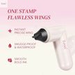 Wing Eyeliner Stamp Pen – Dual-Ended Waterproof Liquid Eyeliner in Black & Brown