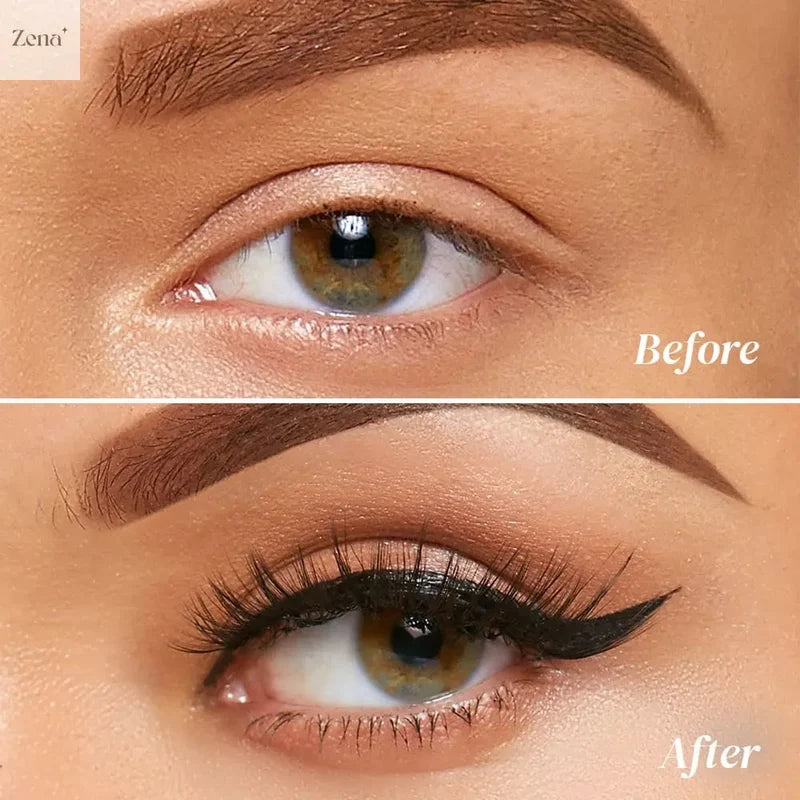 Wing Eyeliner Stamp Pen – Dual-Ended Waterproof Liquid Eyeliner in Black & Brown