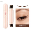 Wing Eyeliner Stamp Pen – Dual-Ended Waterproof Liquid Eyeliner in Black & Brown