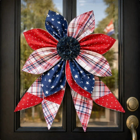 The Heritage Bloom Wreath & Bow: Multi-Piece Sewing Template Set