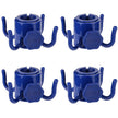 Universal Beach Umbrella Hook Hanger with 4 Hooks (1-Pack / 2-Pack / 4-Pack
