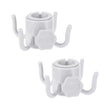 Universal Beach Umbrella Hook Hanger with 4 Hooks (1-Pack / 2-Pack / 4-Pack